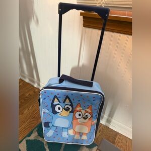 Bluey and Bingo Kids Rolling Suitcase